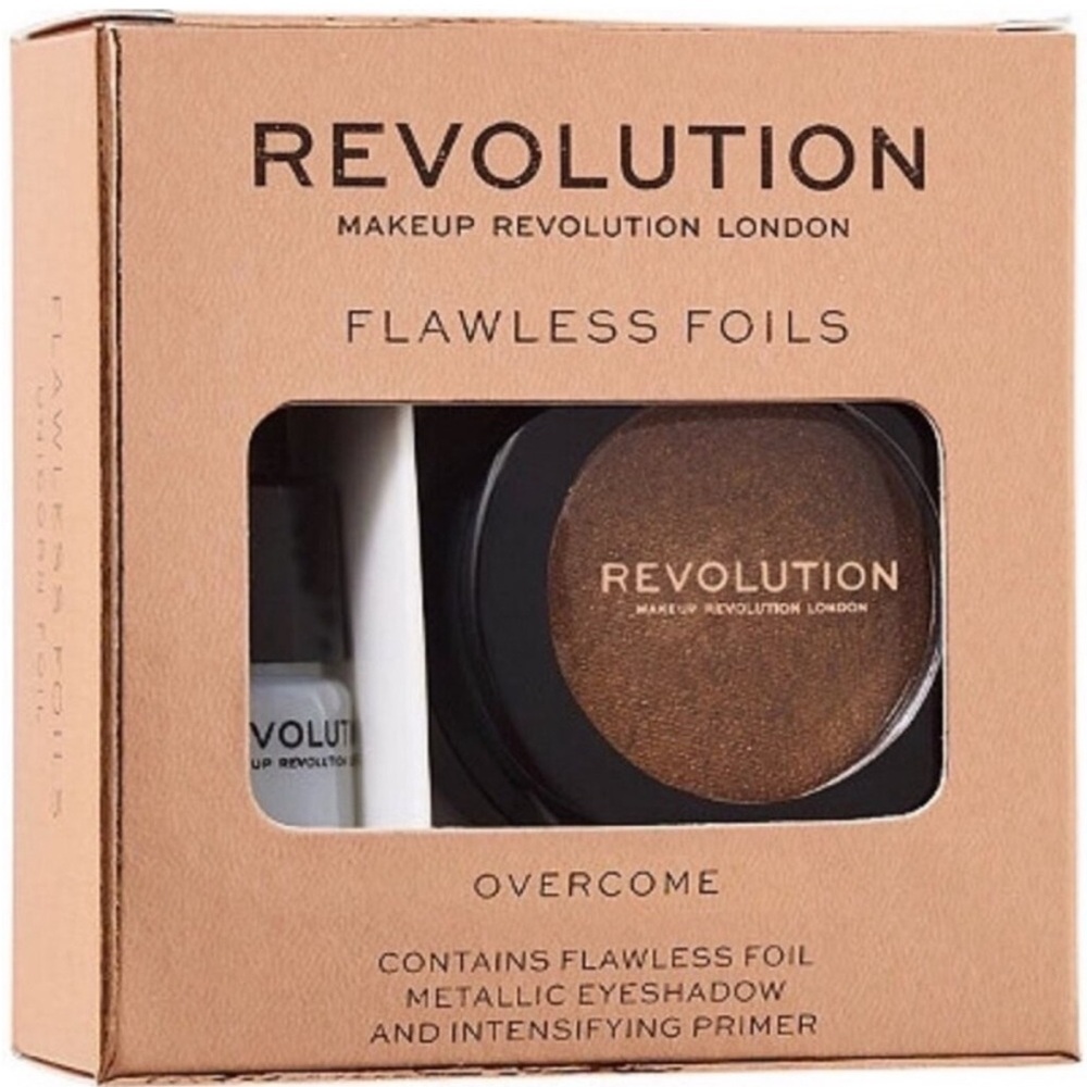 Revolution Flawless Foils Eyeshadow in the shade "Overcome”